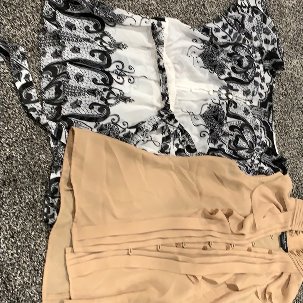 Two dressy tops